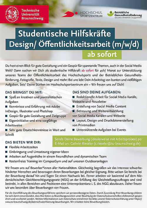 Stellenausschreibung