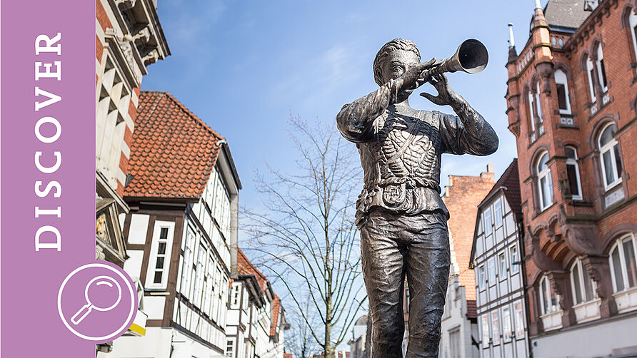 Statue des Rattenfängers von Hameln