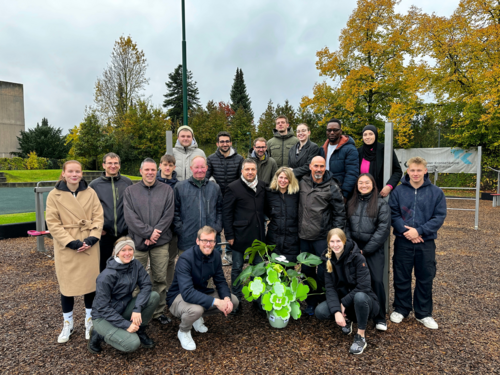 Ein Gruppenfoto vom Team des Hochschulsportzentrums