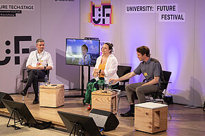 U:FF – Stefan Göllner, Matthias Bandtel, Sabrina Zeaiter, Doris Weßels