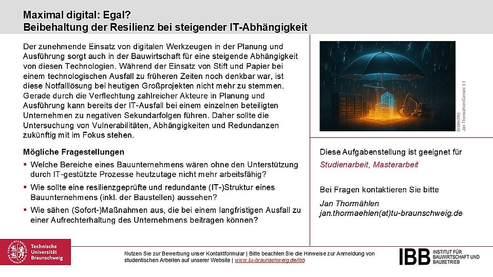 Beibehaltung der Resilienz bei steigender IT-Abhängigkeit