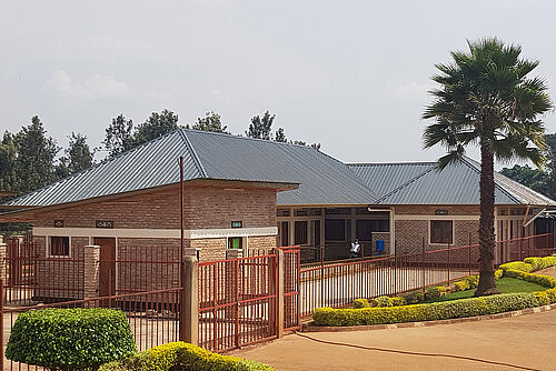 Isolierstation in Kanombe, Ruanda.