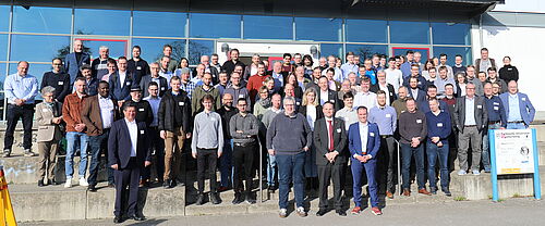 Gruppenfoto der GeoMonitoring-Tagung 2024