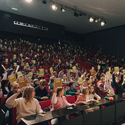 Foto Hörsaal Kinder-Uni