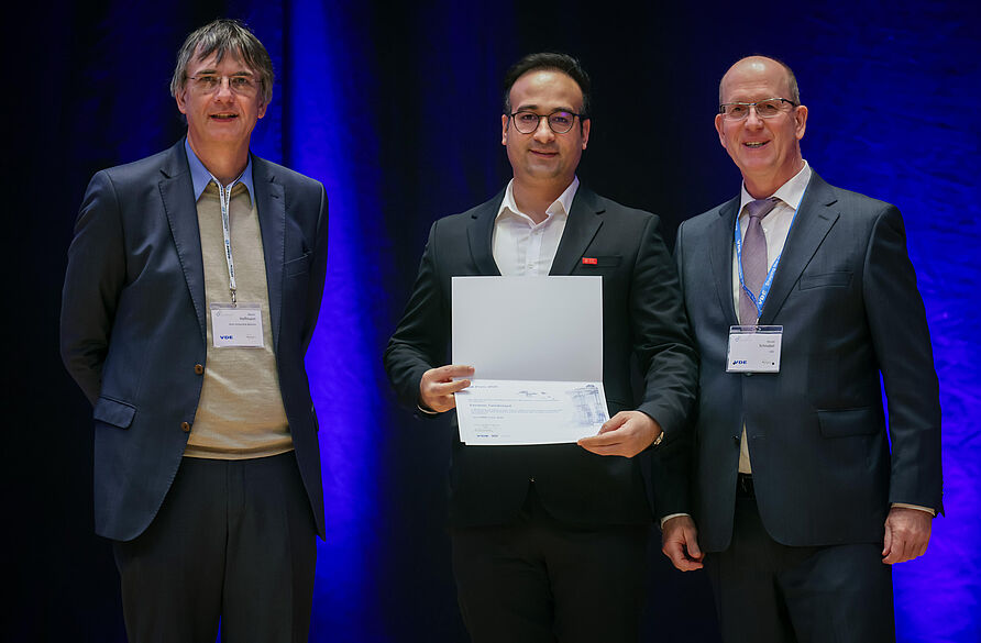 Prof. Martin Hoffmann, Ruhr-Universität Bochum; Ebrahim TaiediNejad, M. Sc., TU Braunschweig; Dr. Ronald Schnabel, VDE/VDI-GMM