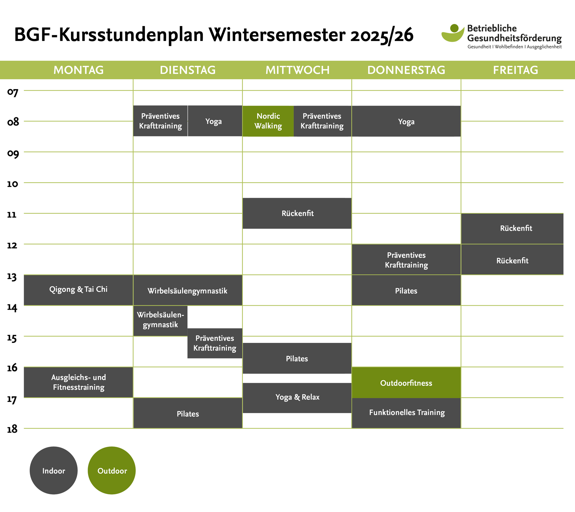 Stundenplan WiSe 25/26