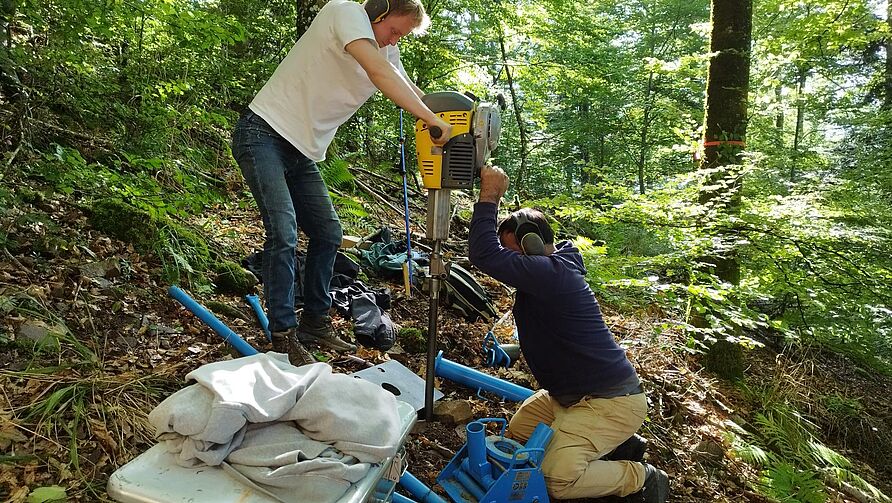 Isodrones/TEE Probenahme Frankreich
