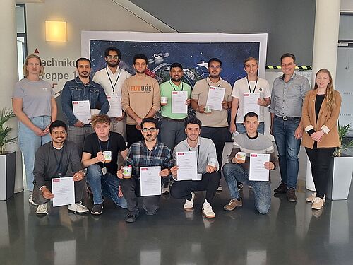 TN mit dem Team der SE2A Geschäftsstelle