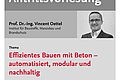 Antrittsvorlesung Prof. Dr. Vincent Oettel