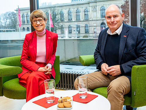 Prof. Angela Ittel und Dietmar Smyrek im Interview