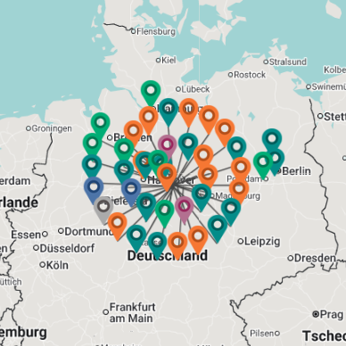 Screenshot Impact Map