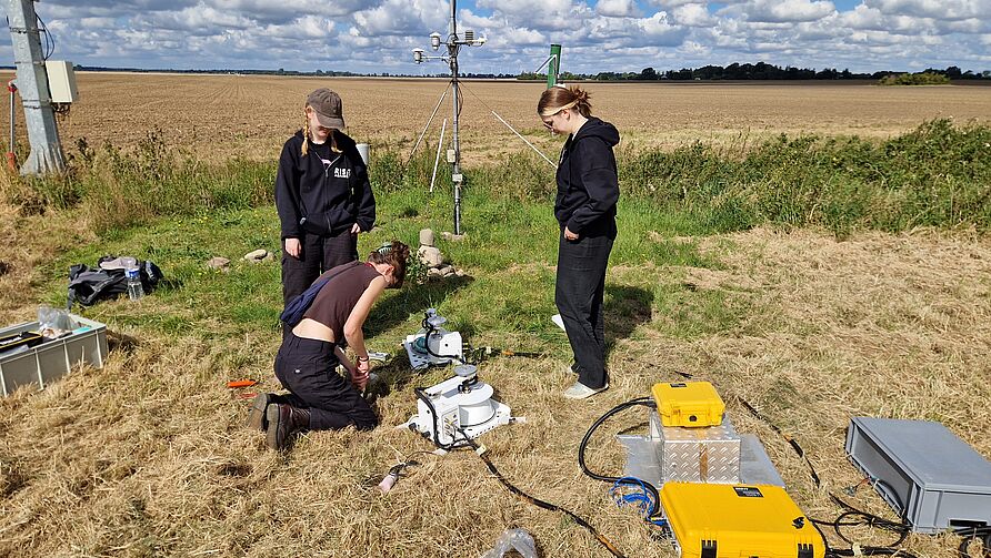 Geländeübung Experimentelle Grenzschichtmeteorologie Schmarsow