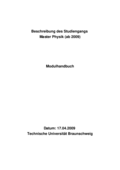 MHB Master Physik