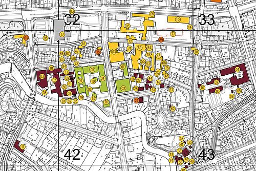 Lageplan Hausmeister Ausschnitt