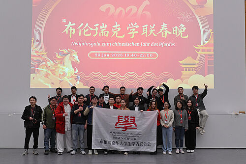 Group photo of the Association of Chinese Students and Scholars in Braunschweig