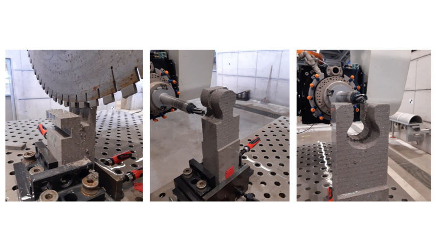 Connections in Additively Manufactured Concrete Elements