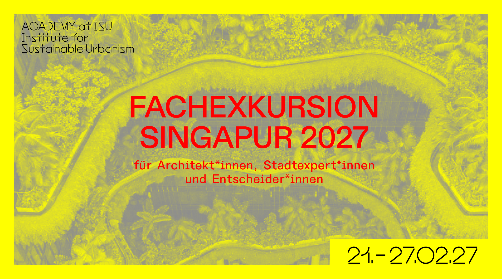 Fachexkursion Singapur 2027