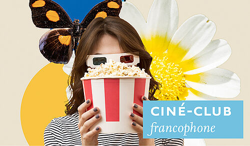 Cover image for the event calendar for the Ciné-club francophone.