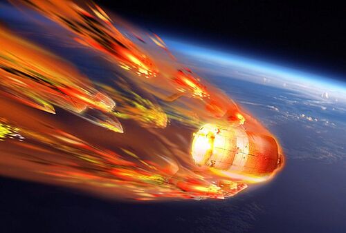 Rückstände von verglühten Satelliten könnten Ozonschicht zerstören 