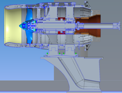 Schnittansicht des INFRa Rig 