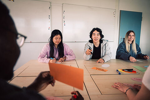 Studierende in Lehr- und Lernsituation