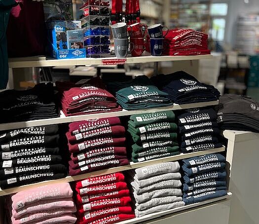 Merch der TU Braunschweig im BeyrichShop