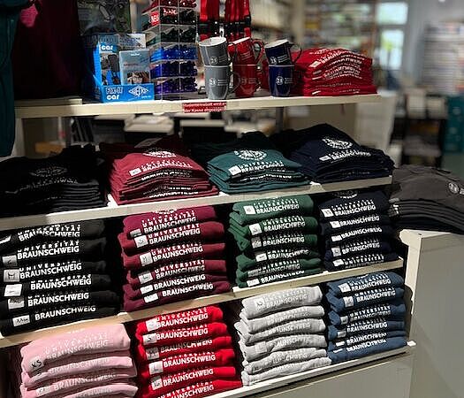 Merch der TU Braunschweig im BeyrichShop