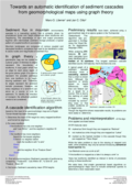 Poster über die automatische Identifikation von Sedimentkaskaden