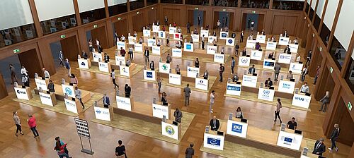 Aussteller im Weltsaal