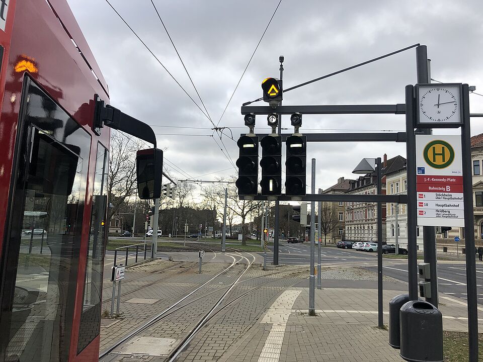 Fahrt- und Weichenlagesignal