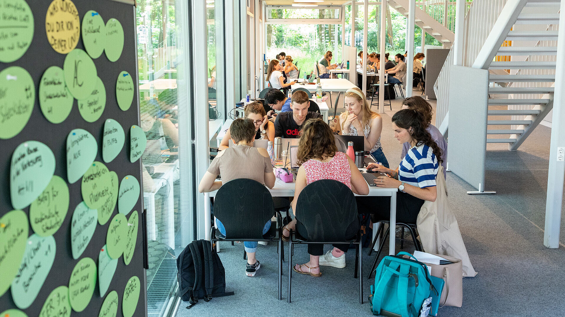 Gruppenarbeit im Studierendenhaus