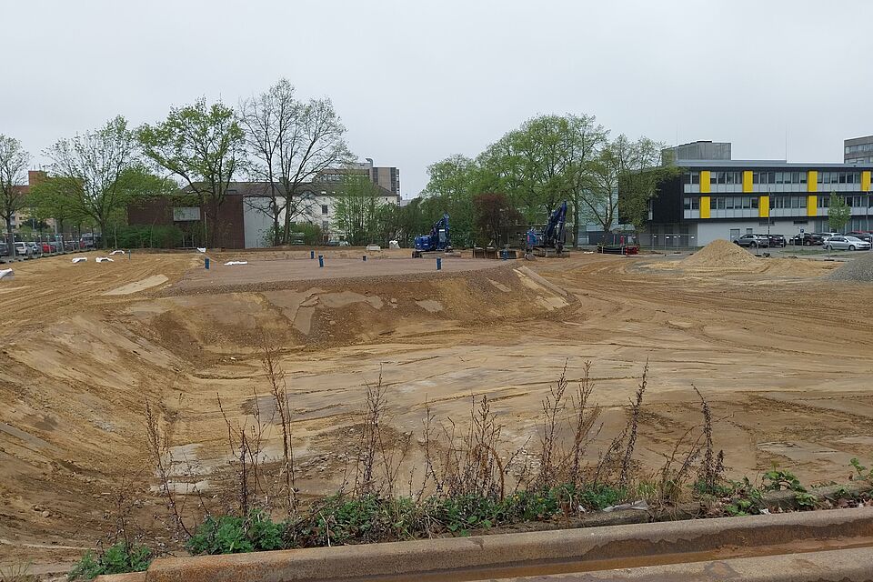 Baustelle Gebäude 3335