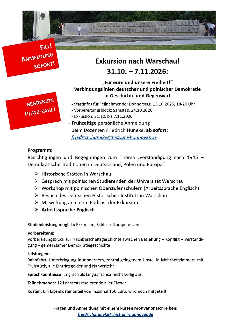 Dieses Bild zeigt einen Veranstaltungsflyer