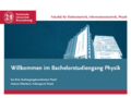 FAQ Physik (BPO 2021) - Hilfreiches zum Studienstart