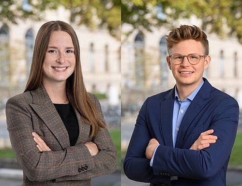 Maike Dahlberg und Tobias Späth