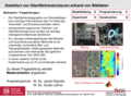 Masterarbeit Oberflächendetektion