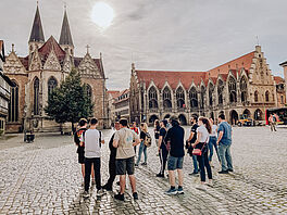 Summer School participants will discover historic Braunschweig on a guided tour of the city.
