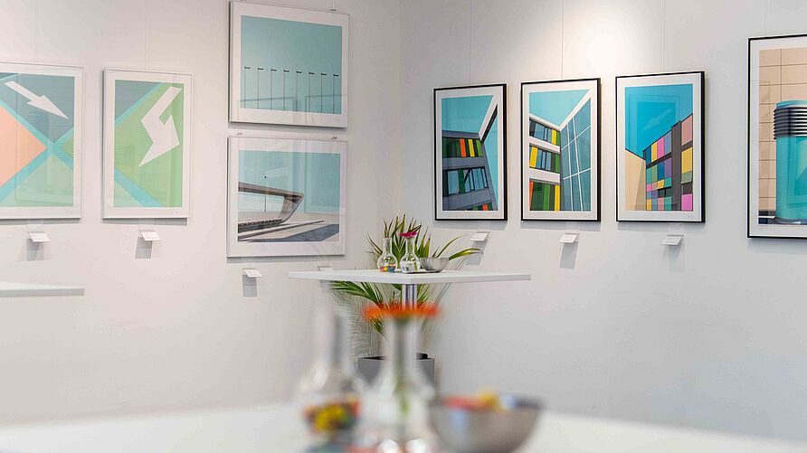 Ausstellungseröffnung "MINIMALarchitecture - urban walk braunschweig" am 10. März 2023