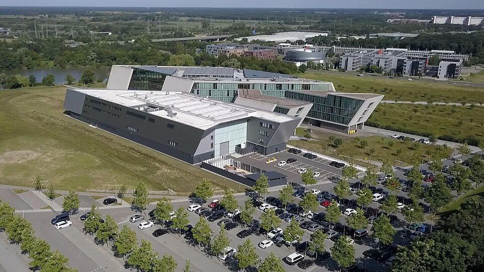 Luftaufnahme der Open Hybrid LabFactory