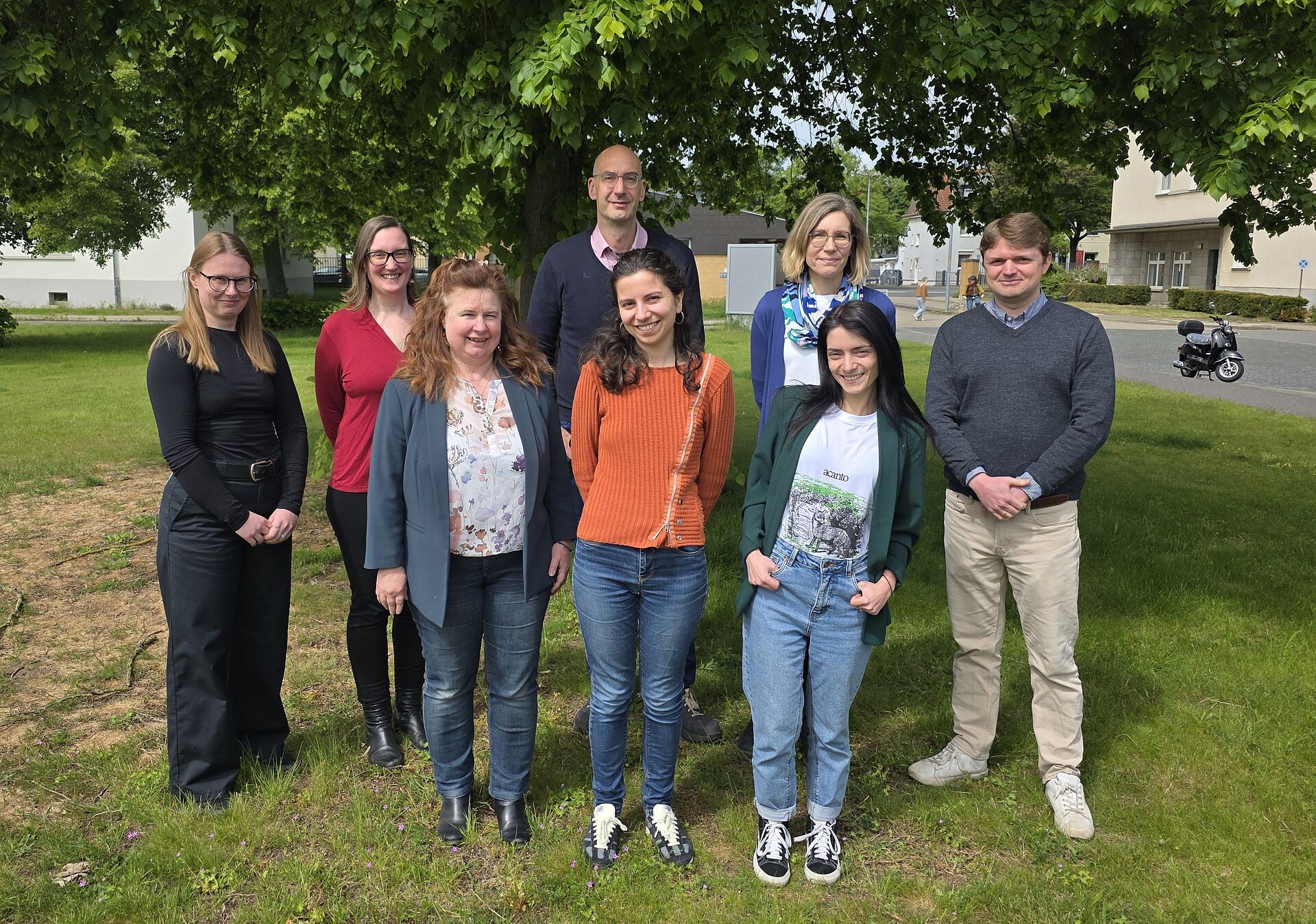 Team picture of the Institut für Anglistik und Amerikanistik