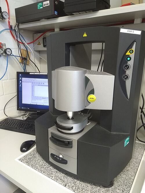 Dynamisches Scherrheometer mit Steuerungs-PC