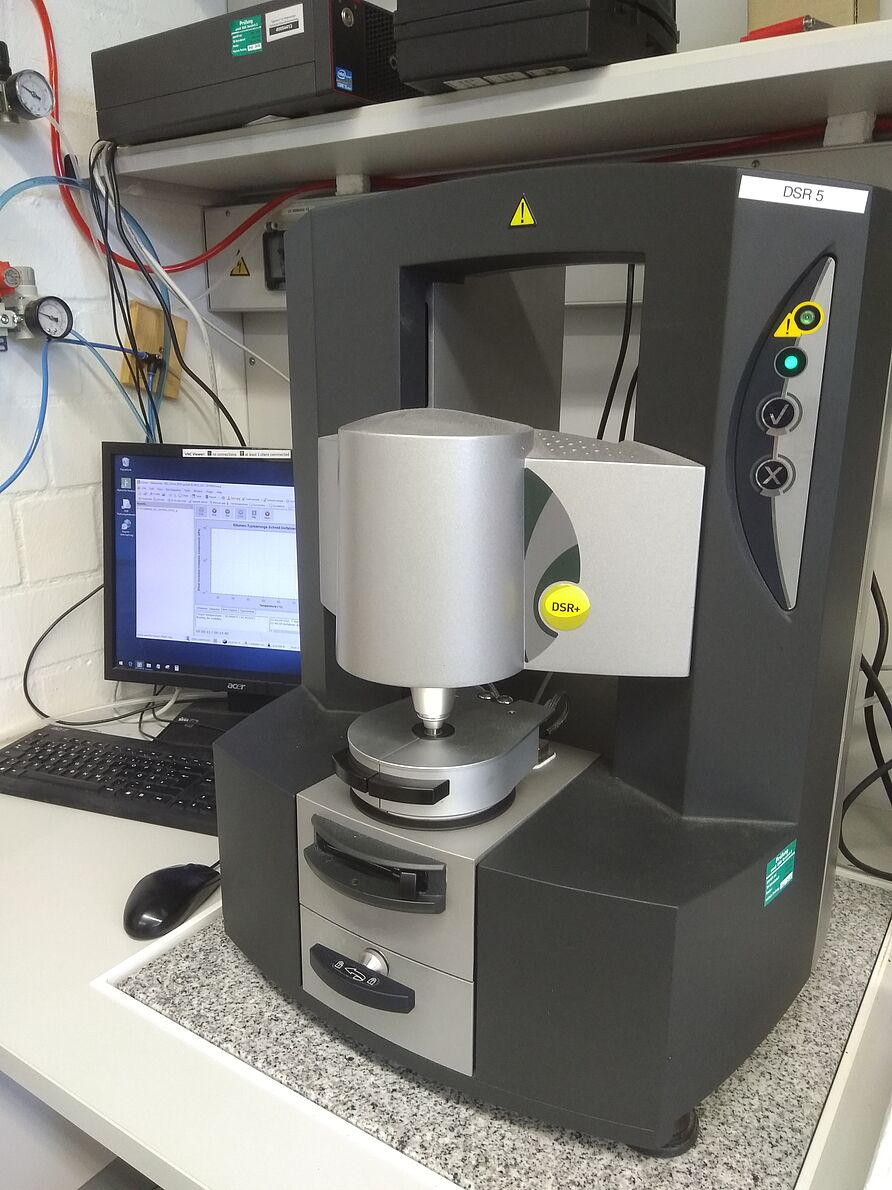 Dynamisches Scherrheometer mit Steuerungs-PC