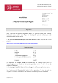 Leaflet 2 subjects bachelor