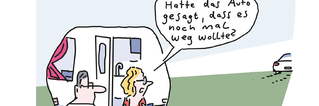 Cartoons auf Rädern Einladung angepasst 