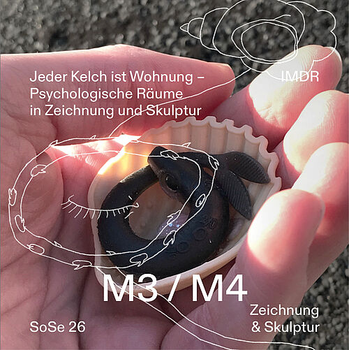 Jeder Kelch ist Wohnung – Psychologische Räume in Zeichnung und Skulptur 