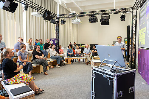 Eine Veranstaltung im Media Lab