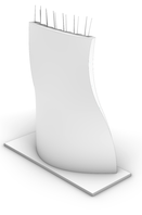 3D designed model of the building component