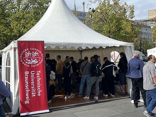 Stand der TU Braunschweig