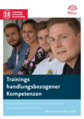 Flyer Trainings handlungsbezogener Kompetenzen