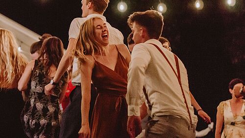 People dancing